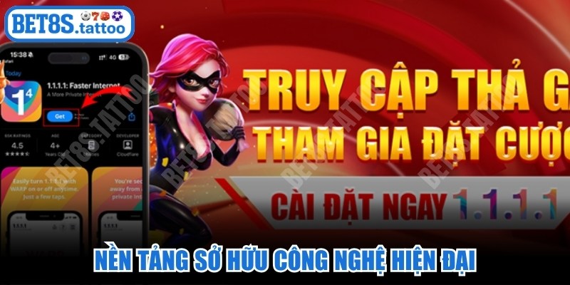 Nền tảng sở hữu công nghệ hiện đại, tối ưu hóa dịch vụ hệ thống