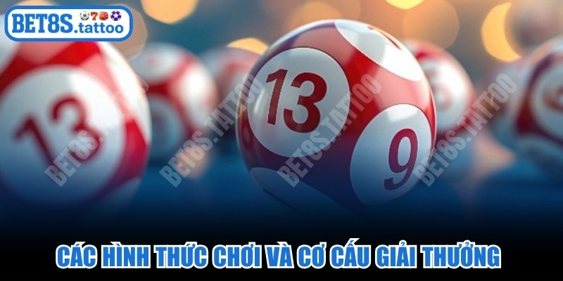 Các hình thức chơi và cơ cấu giải thưởng tại Xổ số BET8s