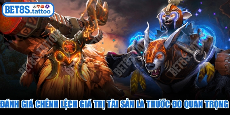 Đánh giá chênh lệch giá trị tài sản là thước đo quan trọng nhất