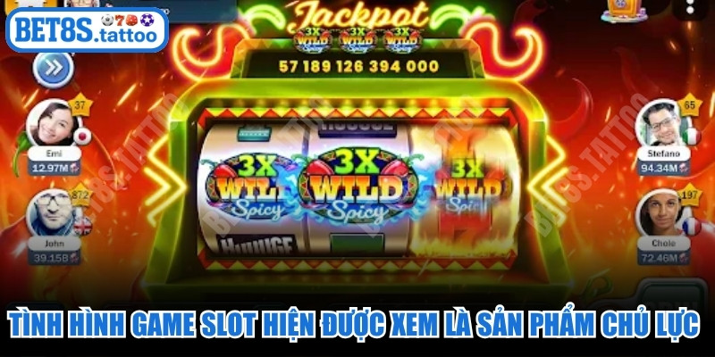 Tình hình game slot hiện được xem là một sản phẩm chủ lực thu hút người dùng